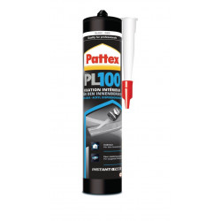 COLLE CONTACT PATTEX PL100 BLANC