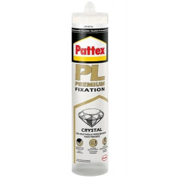 COLLE MASTIC DE FIXATION PATTEX PL PREMIUM CRYSTAL 1957323