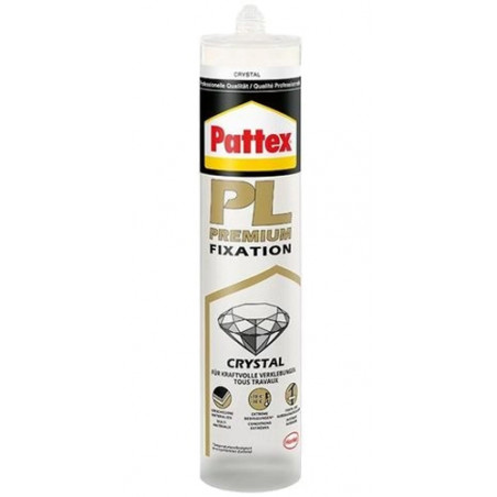 COLLE MASTIC DE FIXATION PATTEX PL PREMIUM CRYSTAL 1957323