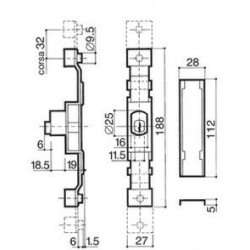 SYSTÈME DE VERROUILLAGE POUR GRILLES ET PERSIENNES