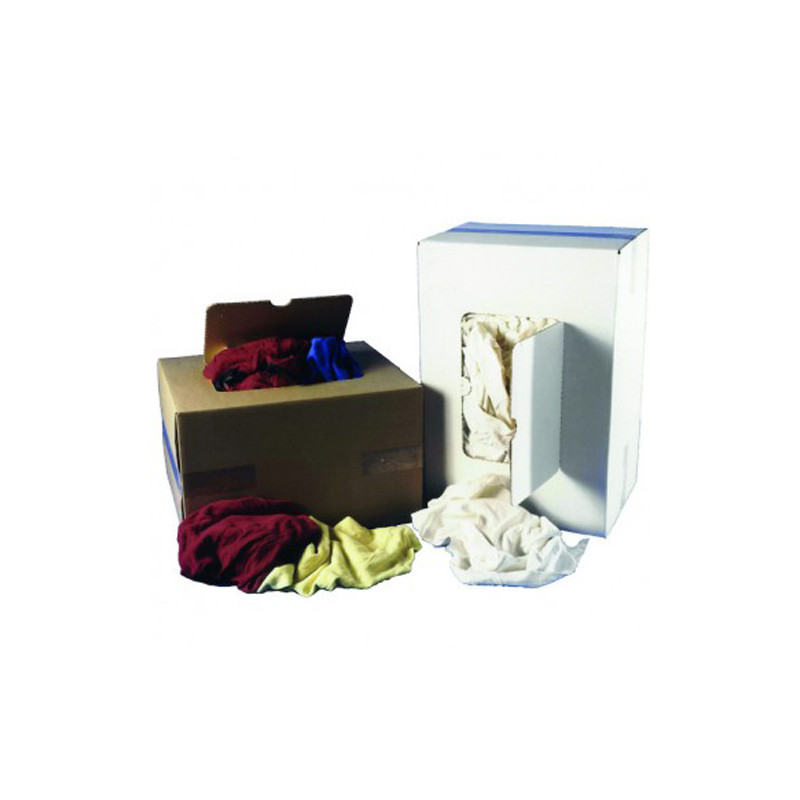 CHIFFONS D'ESSUYAGE EN COTON - 10 KG