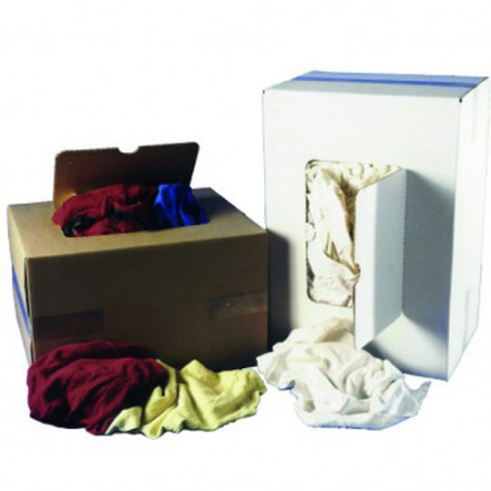 CHIFFONS D'ESSUYAGE EN COTON - 10 KG