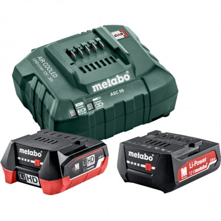 PACK ÉNERGIE 12V BATTERIE 4 AH - BATTERIE 2AH - CHARGEUR