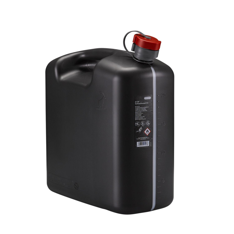 JERRYCAN CARBURANT 20L NOIR