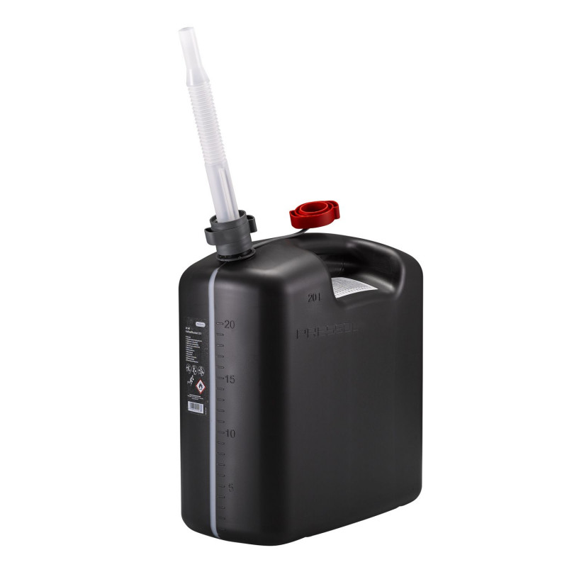 JERRYCAN CARBURANT 20L NOIR