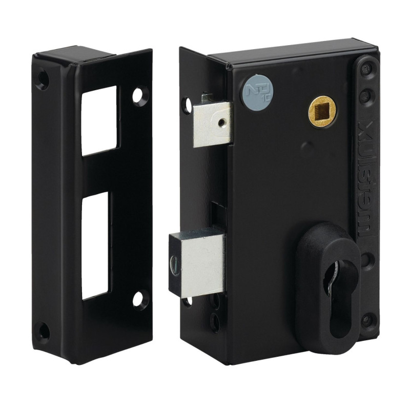 SERRURE EN APPLIQUE METALUX MONOPOINT MULTI-ENTRAXES POUR CYLINDRE EUROPÉEN