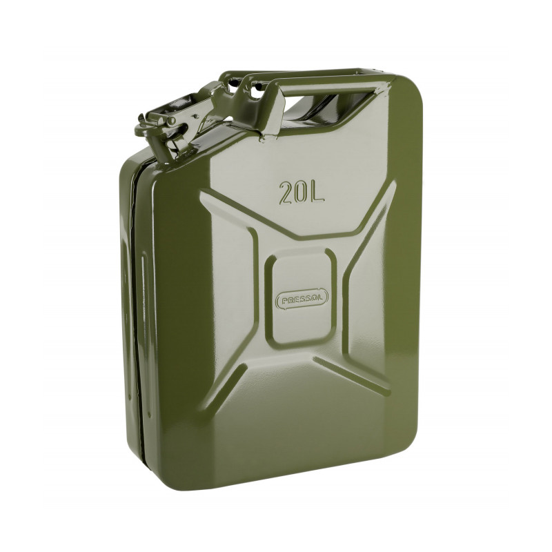 JERRYCAN MÉTALLIQUE POUR CARBURANT PRESSOL