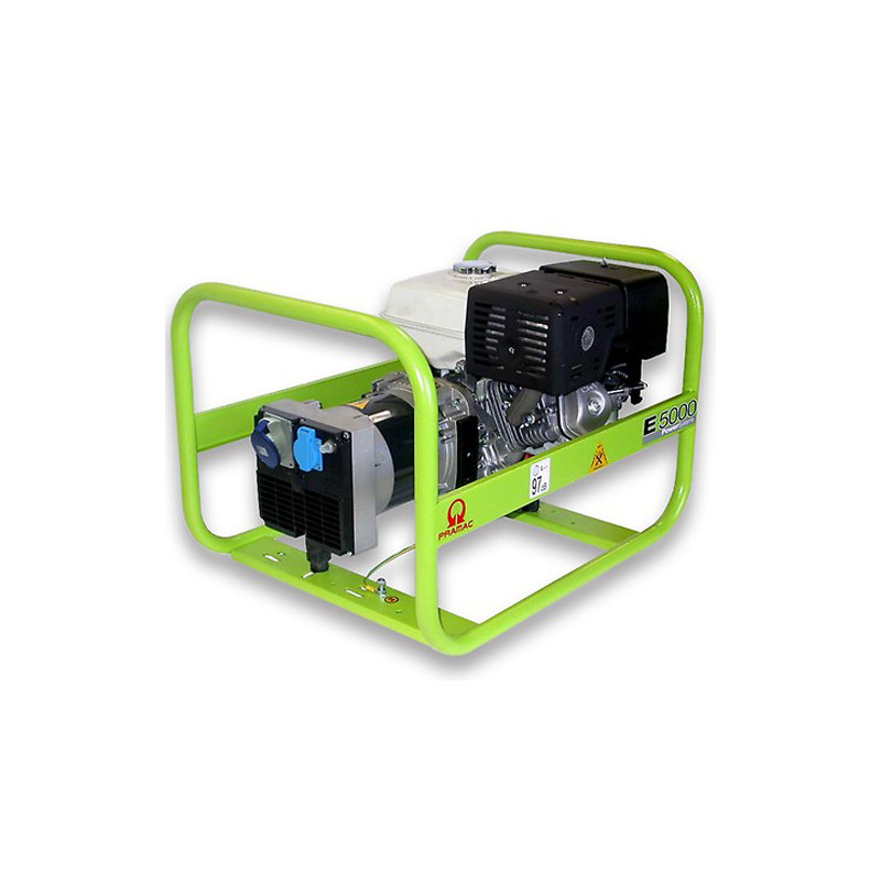 GÉNÉRATEUR À ESSENCE 4600W PRAMAC E5000 - MODÈLE PA432SH100F