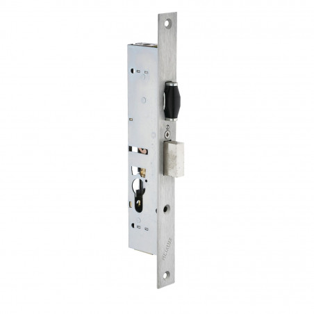 SERRURE ENCASTRÉE 3 POINTS AVEC TRINGLES, ENTRAXE 70 MM METALUX