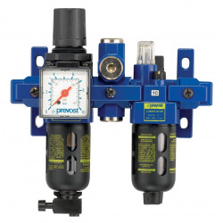 ENSEMBLE FRL 2 BLOCS AVEC MANO FIXATION ET ENTRETOISE POUR SORTIE AIR SEC