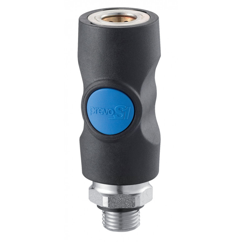 RACCORD FILETÉ MÂLE CYLINDRIQUE GAZ PREVOST