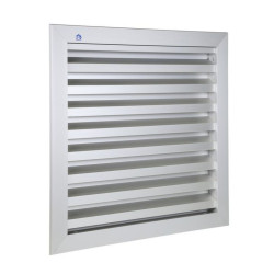 GRILLE MURALE ENCASTRABLE EN ALUMINIUM RENSON 411