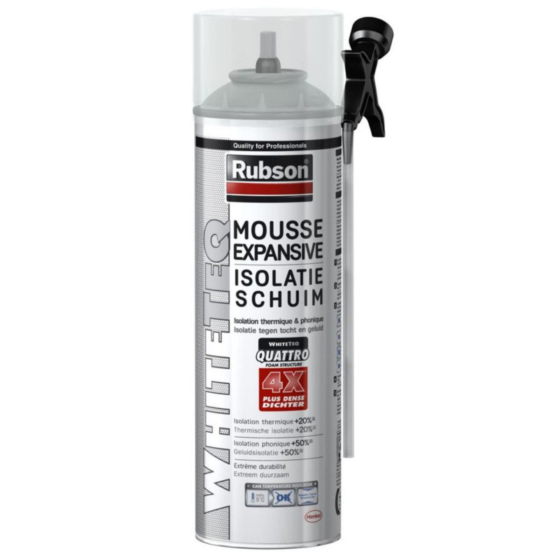 MOUSSE EXPANSIVE TEQ RUBSON WHITE