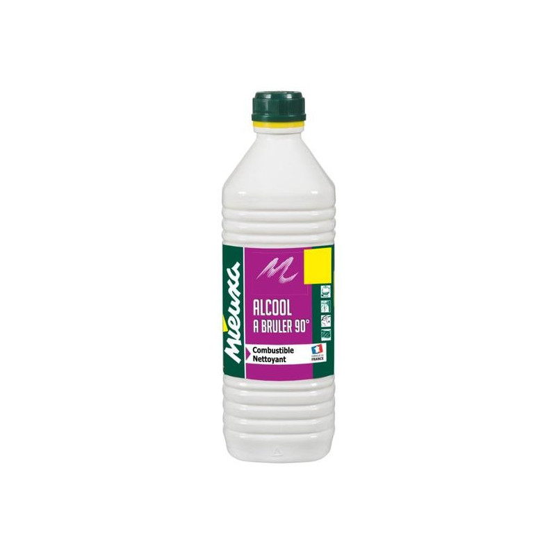 ALCOOL À BRÛLER 90° 1L - MIEUXA - 103042