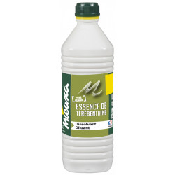 ESSENCE DE TÉRÉBENTHINE PURE GEMME 1L - MIEUXA - 103192