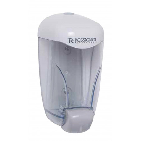 DISTRIBUTEUR DE SAVON TRANSPARENT OLÉANE ROSSIGNOL 0,8 L - MODÈLE 52550