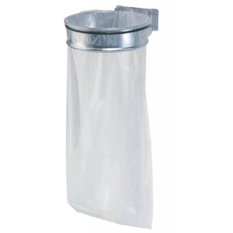 SUPPORT MURAL POUR SAC 110 L EN ACIER GALVANISÉ - ECOLLECTO EXTREME ROSSIGNOL 57118