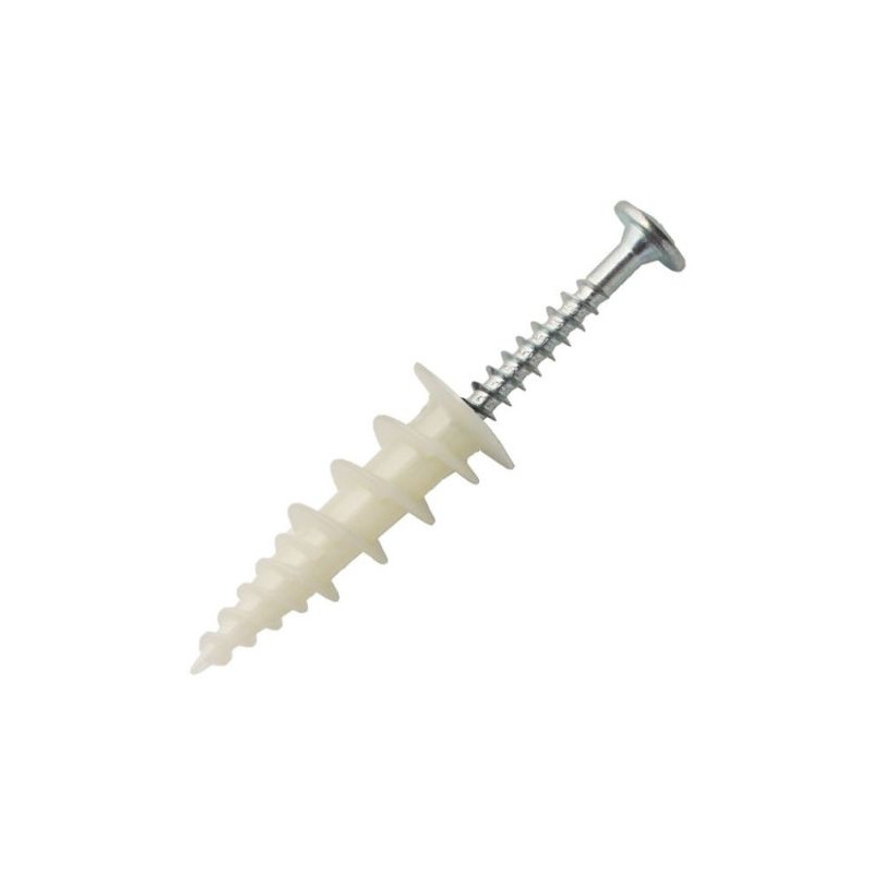 CHEVILLE NYLON AUTOPERCEUSE PLÂTRE KRONO-YR SCELL-IT