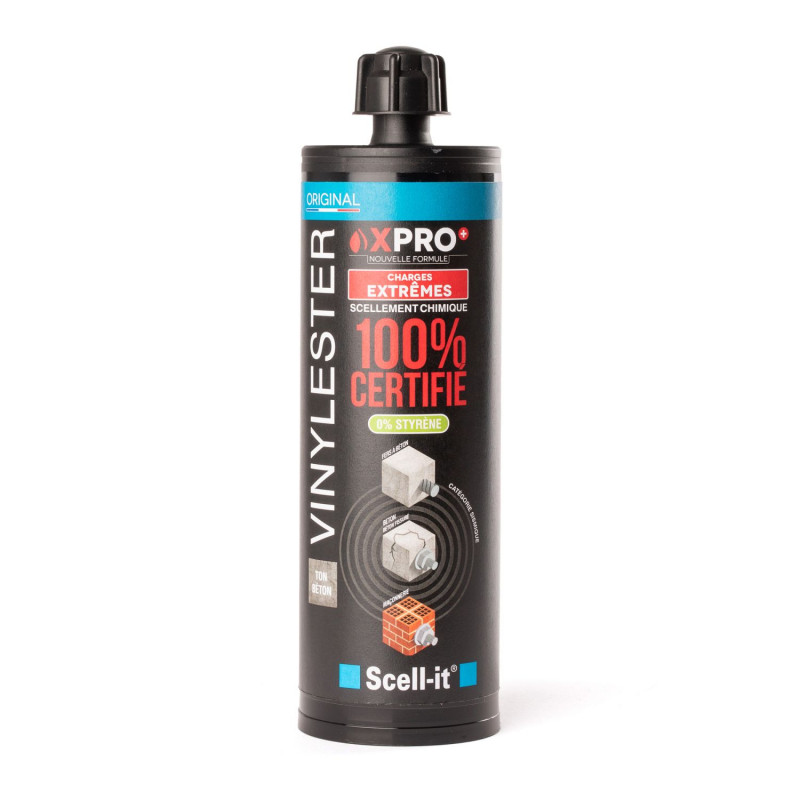 RÉSINE XPRO VINYLESTER POUR BÉTON SCELL-IT