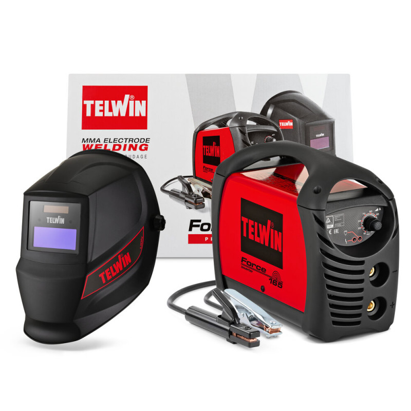 PACK DE SOUDAGE ELECTRODE FORCE 165 - 230V + CAGOULE AUTO