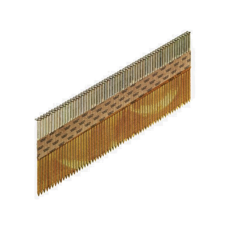 BOÎTE DE 2000 CLOUS ANNELÉS 3,1 X 75 MM 34° SENCO HE