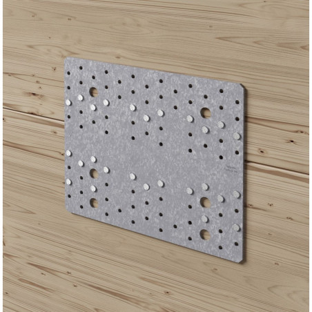 PLAQUES PERFORÉES NP20 - TROUS 5 MM, ÉPAISSEUR 2 MM