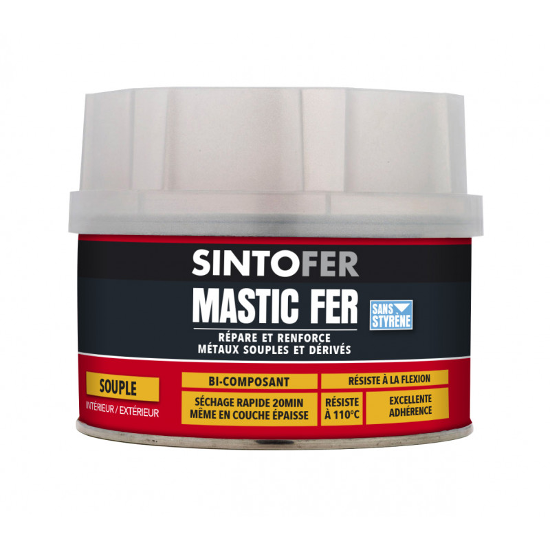 MASTIC MÉTAL SOUPLE POLYESTER SINTOFER SINTO