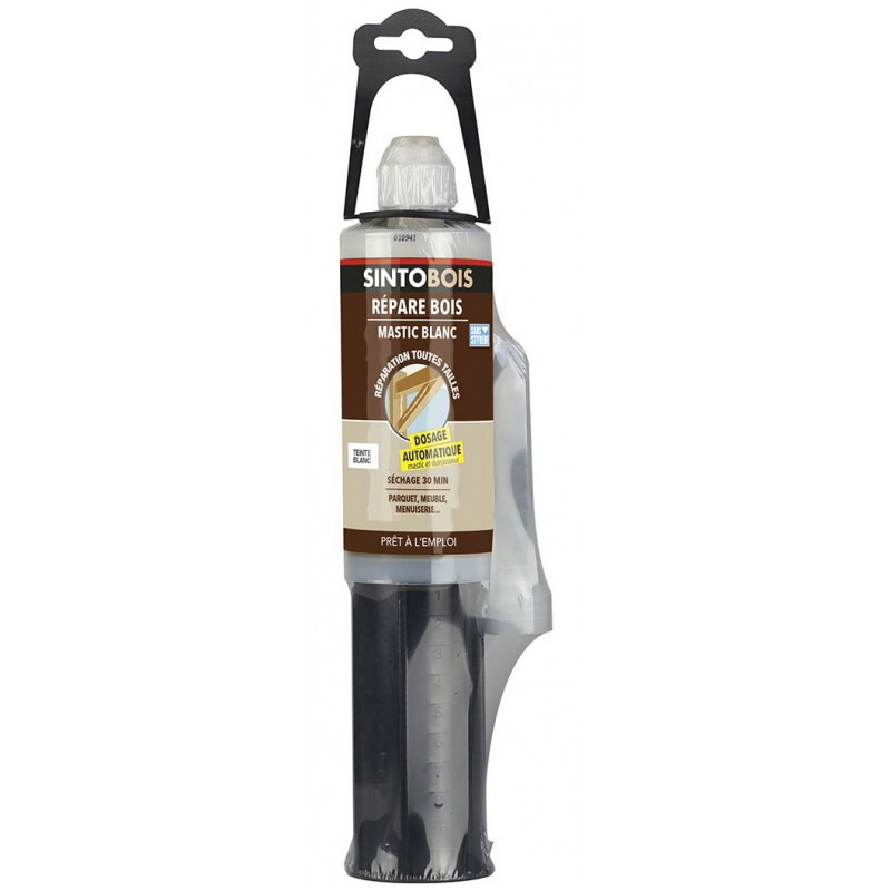 RÉPARE BOIS SANS STYRÈNE SINTO CARTOUCHE 150 ML
