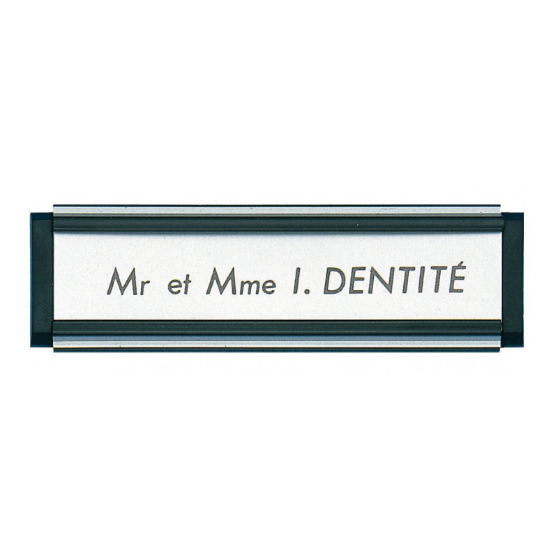 PLAQUE D'IDENTITÉ SOCONA 93X26 MM - PA