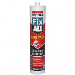 MASTIC COLLE SOUDAL FIX ALL HIGH TACK MASTIC COLLE SOUDAL FIX ALL HIGH TACK