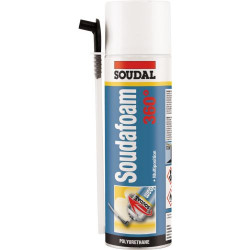 MOUSSE POLYURÉTHANE SOUDAFOAM 360° MULTI POSITION JAUNE AÉROSOL 510ML - SOUDAL - 109628 MOUSSE POLYURÉTHANE SOUDAFOAM 360° MULTI POSITION JAUNE AÉROSOL 510ML - SOUDAL - 109628