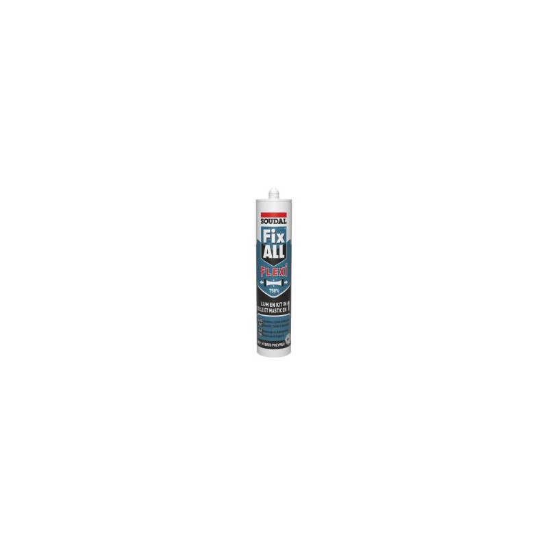 MASTIC COLLE HYBRIDE POLYMÈRE FIX ALL FLEXI SOUDAL
