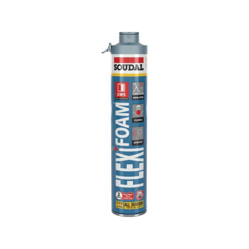 MOUSSE POLYURÉTHANE FLEXIFOAM GUN SOUDAL