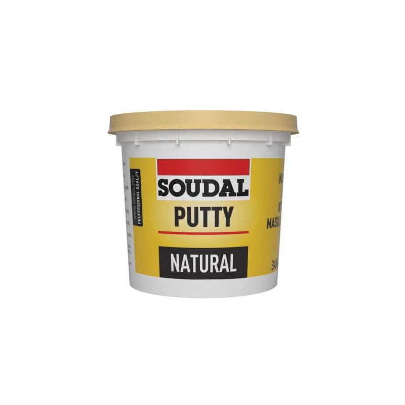 MASTIC VITRIER NATUREL 1KG - SOUDAL - 106751