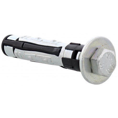 CHEVILLE TRAVERSANTE BI-MATIÈRE TRINEO B-P AVEC VIS, BOÎTE DE 50