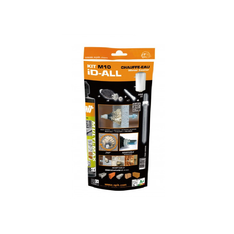 KIT DE SCELLEMENT CHAUFFE-EAU SPIT ID-ALL - RÉF. 059506