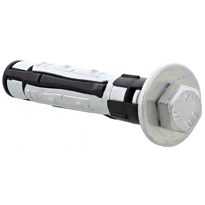 CHEVILLE TRAVERSANTE BI-MATIÈRE TRINEO B-P AVEC VIS, BOÎTE DE 50