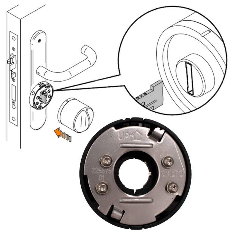 SERRURE CONNECTÉE BLUETOOTH MOTORISÉE SALTO DANALOCK V3