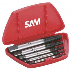 COFFRET DE 5 EXTRACTEURS HÉLICOÏDAUX SAM OUTILLAGE MODÈLE 761-C-5