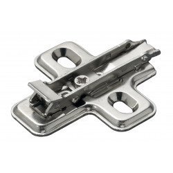 EMBASE CRUCIFORME À FIXATION RAPIDE EN ACIER 37X32 MM - MODÈLE BAV3M