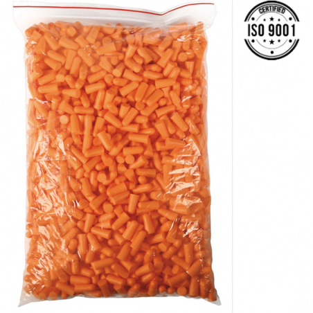RECHARGE DE BOUCHONS D'OREILLES HGB03O.SACHET DE 500 PAIRES