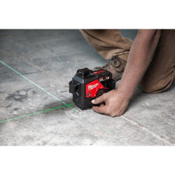 KIT LASER VERT 3 LIGNES 360° 12V