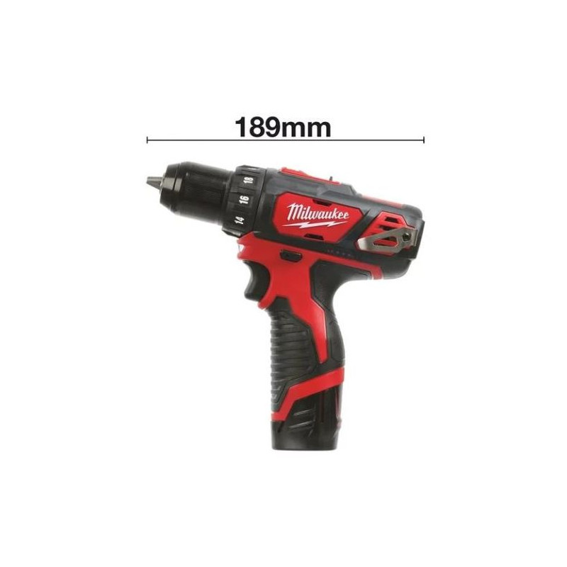 M12BDD-201C PERCEUSE/VISS. ACCU IN2 MILWAUKEE