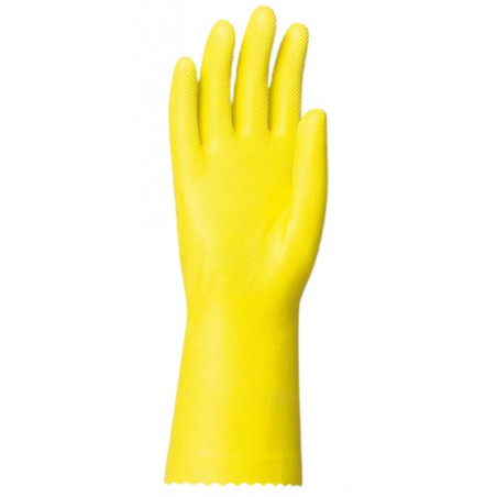 GANTS DE MÉNAGE EN LATEX AVEC FLOCAGE COTON SINGER LAT2005