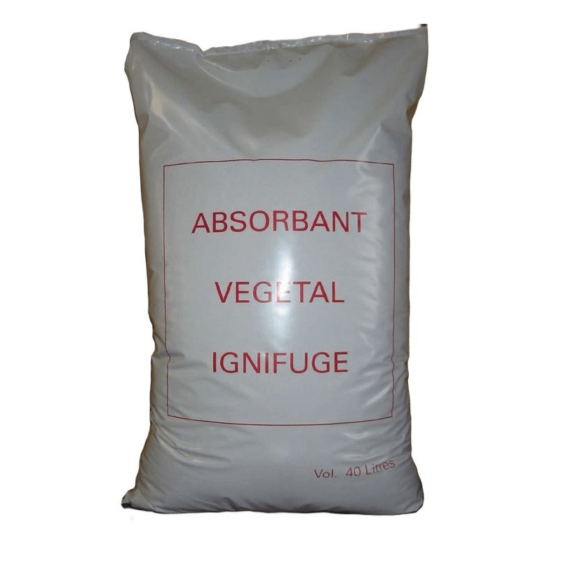 ABSORBANT ÉCOLOGIQUE IGNIFUGE VÉGÉTAL