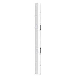 BANDEAU SEWOSY 2500 MM RÉNOVATION 2 VENTOUSES 300 KG 12/24 V RAL9010 - CPREG2N/250-9005