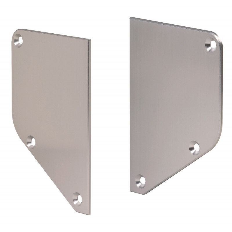 PAIRE DE FLASQUES SEWOSY ALUMINIUM POUR CAPOT