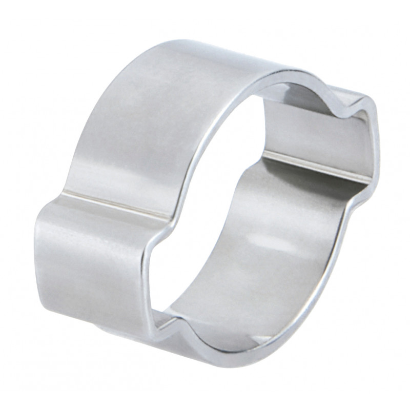 COLLIER À OREILLES SERFLEX W1 ZINGUÉ BLANC
