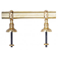 BÂTON DE MARÉCHAL EN LAITON POLI DEVISMES - MODÈLE 597