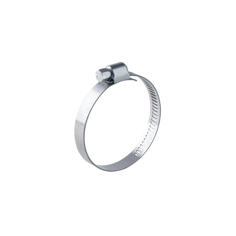 COLLIER DE SERRAGE ZINGUÉ BLANC SX14 W1 SERFLEX